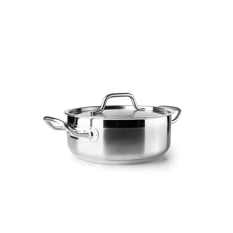 IBILI 607518 Casserole 18/10 Steel, Argent
