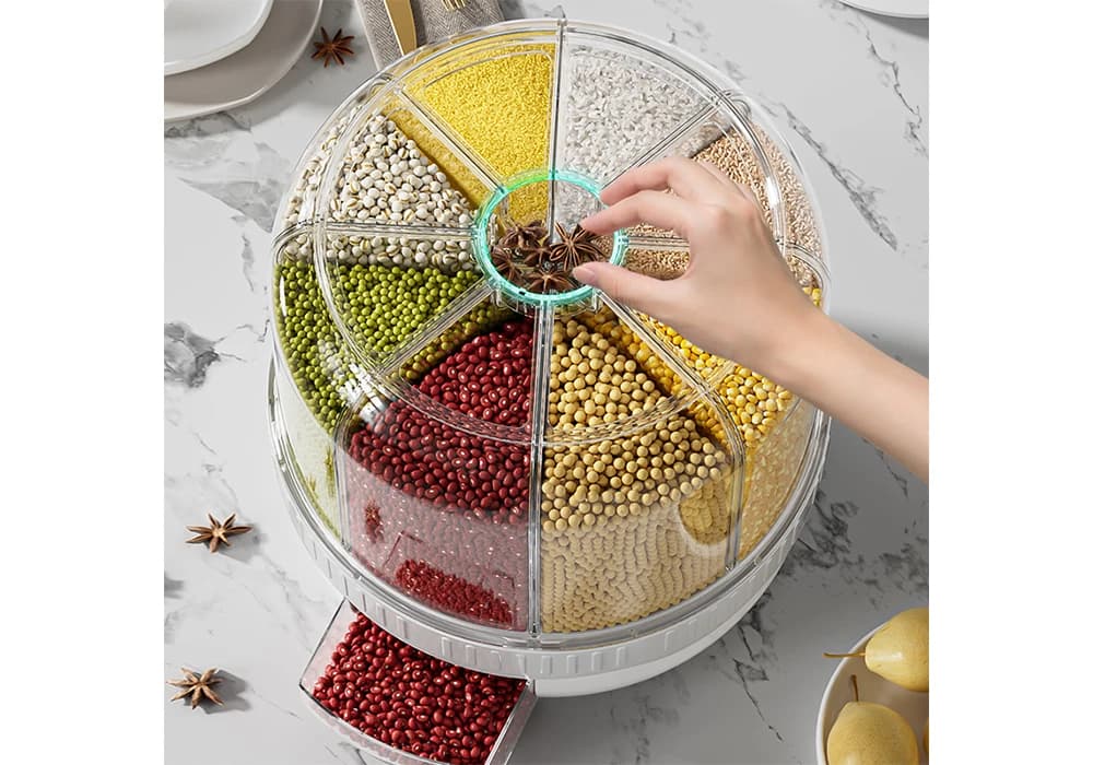 Distributeur de Grains avec Rotation à 360°