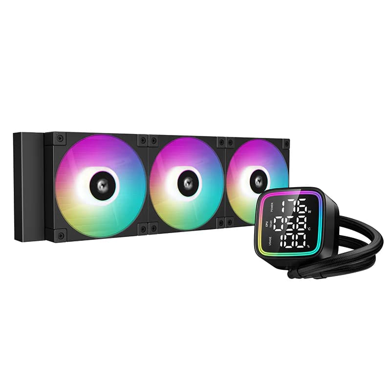 Kit Watercooling AIO DeepCool LD RGB - 360mm (Noir)